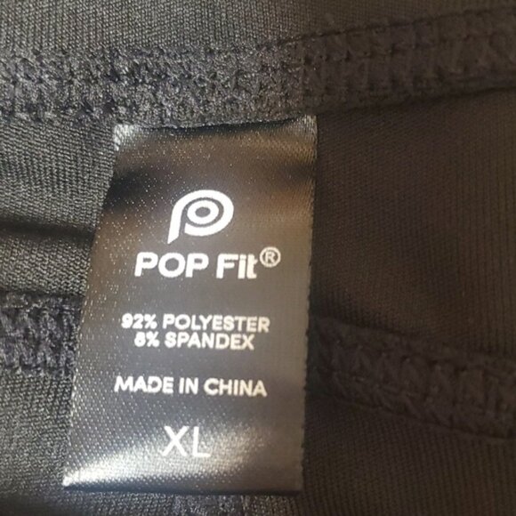 POP Fit 3-PACK Women's Leggings Set in Multicolor Size XL NWT - Picture 8 of 13